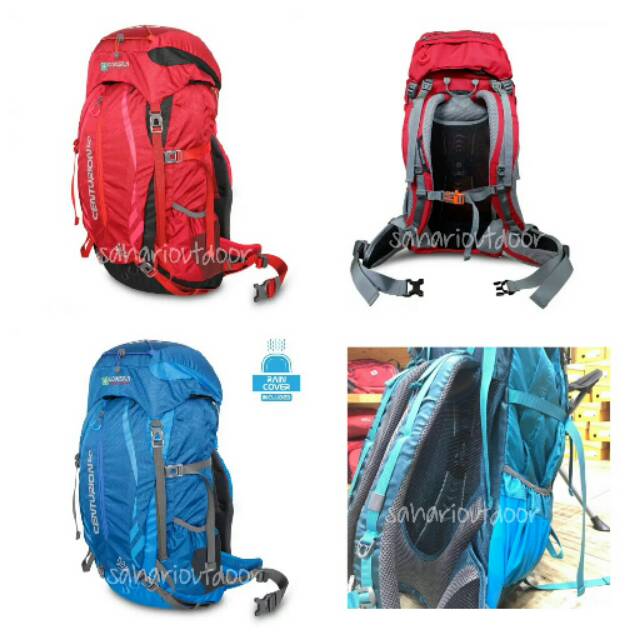 Tas gunung keril consina centurion 55L include rain cover carrier consina centurion 55 L