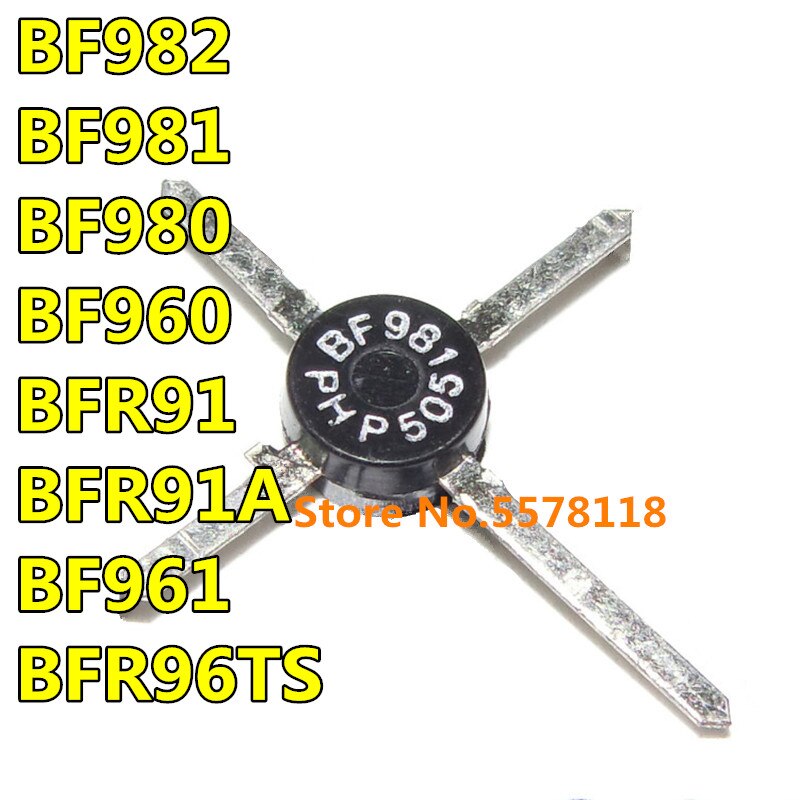 (Ready Stock) 10pcs/lot BF982 BF981 BF980 BF960 BFR91A BFR91A BFR96TS TO-50