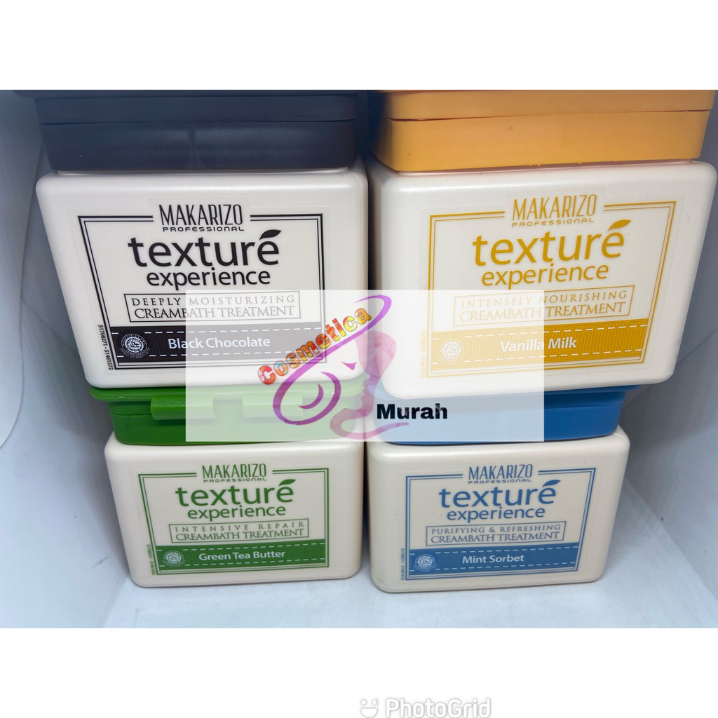 [ 500 ml ] texture creambath 500 ml pot / makarizo texture creambath 500 ml