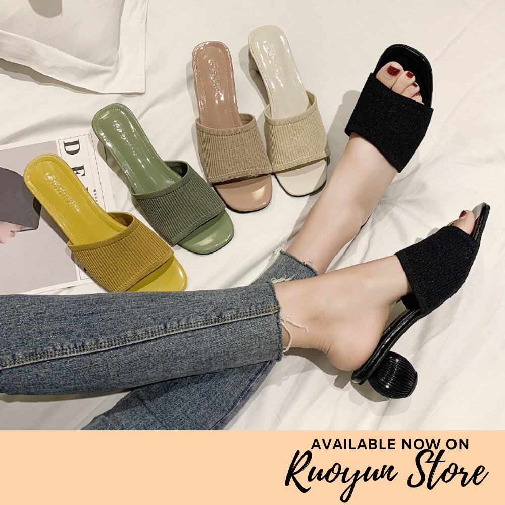 RYS - Temperance Valley Sepatu Hak Wanita Fashion Casual - Ori Import