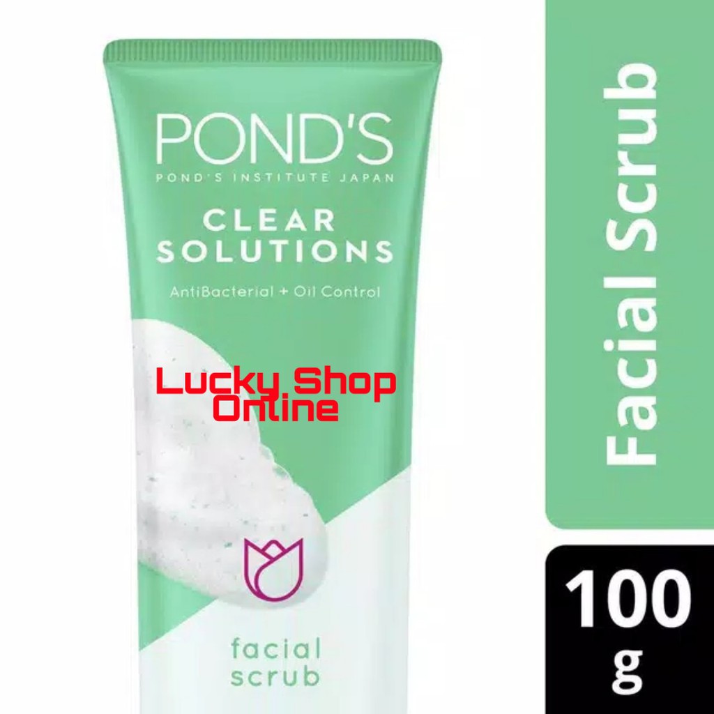 Ponds Clear Solution Facial Foam 100 Gram Produk Original