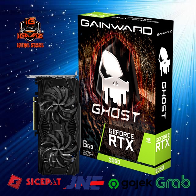 GAINWARD GeForce RTX 2060 GHOST 6GB GDDR6 MANTUL GAN