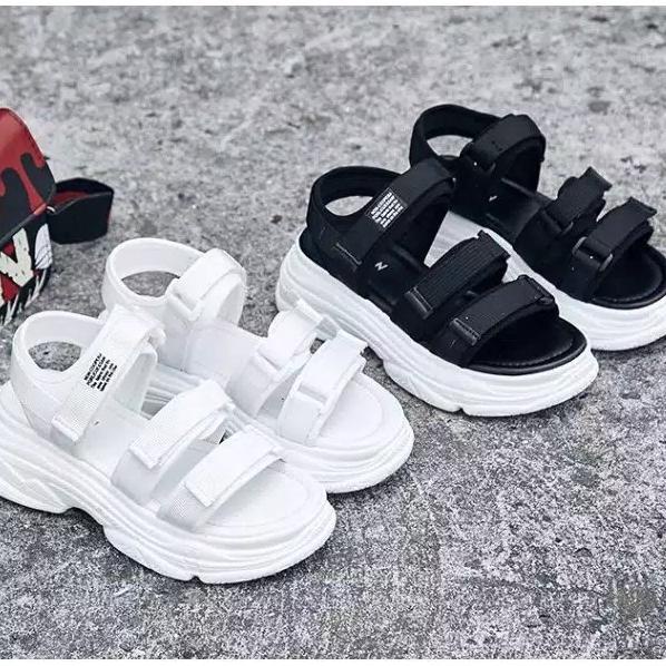 PROMO SANDAL GUNUNG PEREMPUAN KOREA SANDAL SEPATU SANTAI CASUAL CEWEK