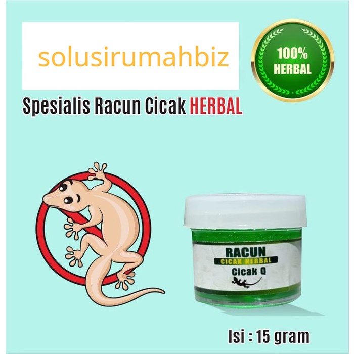 RACUN CICAK B-CAK 10gr - 15gr Sangat Ampuh Basmi Cicak q 15 gr 15g