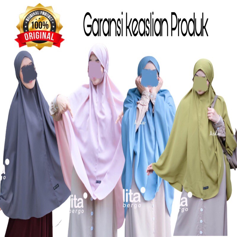 Bergo thalita by azda Shopee Indonesia