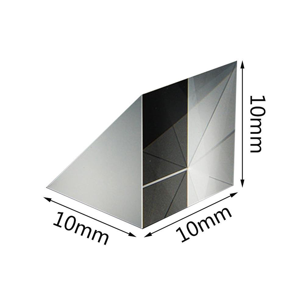 ELEGANT Universal Optical Prism Photography Props Testing Instrument Isosceles Prisms Triangular Right Angle Glass Novelty Teaching Home Decor