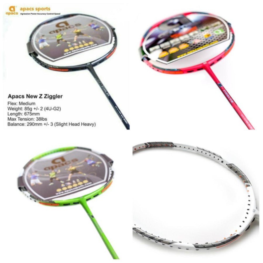 RAKET BADMINTON APACS Z ZIGGLER ORIGINAL