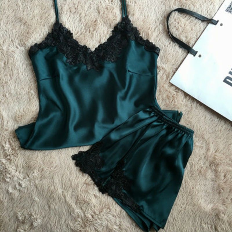 sexy pajamas / baju tidur / piyama cewek / set pendek premium