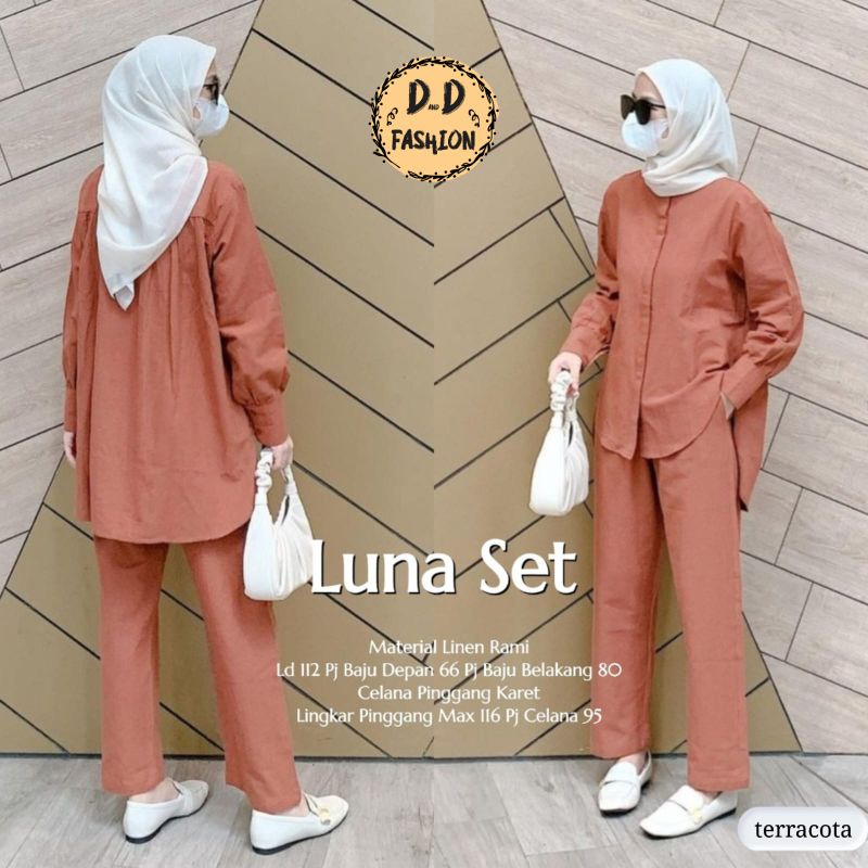 LUNA/DELISHA SET SET BAJU WANITA TERBARU