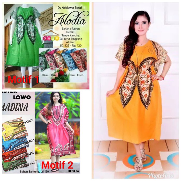 TERLARIS - DASTER BALI PAYUNG/ DASTER WANITA JUMBO XXL /BAJU TIDUR BAJU SANTAI