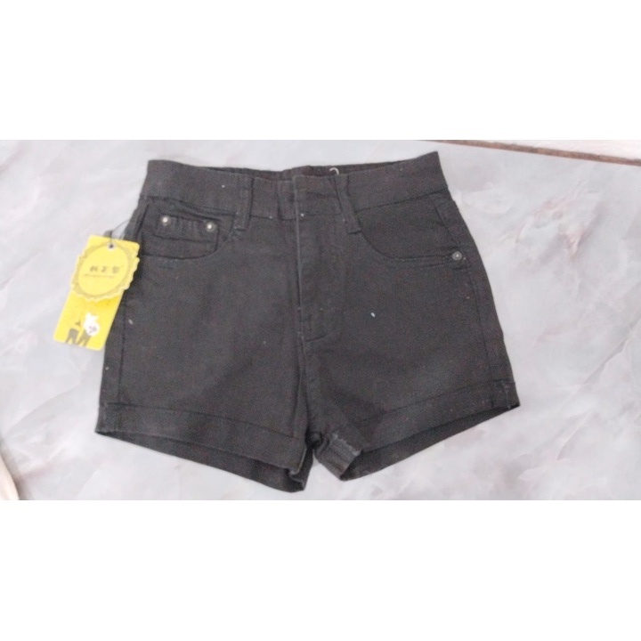 Nicebra Celana Pendek Jeans Wanita Sobek Hotpants Jeans Ripped 4069 -2