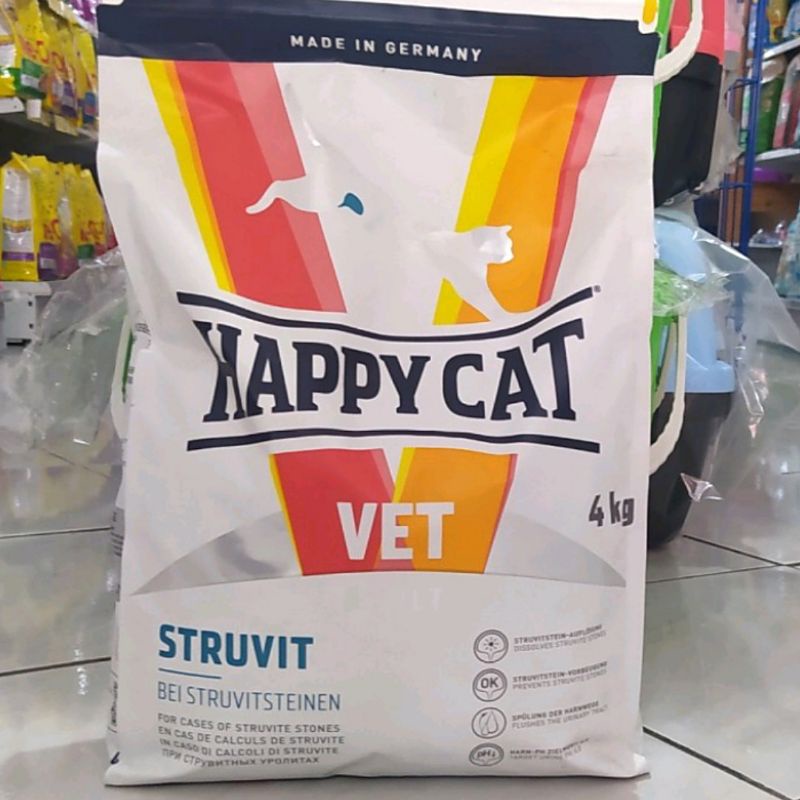Happy Cat Struvit Buat gangguan kencing Urinary 4kg 4 kg Freshpack