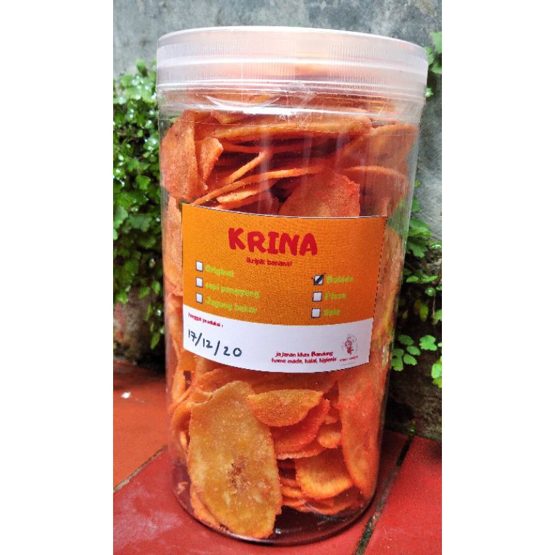 

Krina rasa Balado (keripik pisang rasa balado) by dapur sadiya Bandung