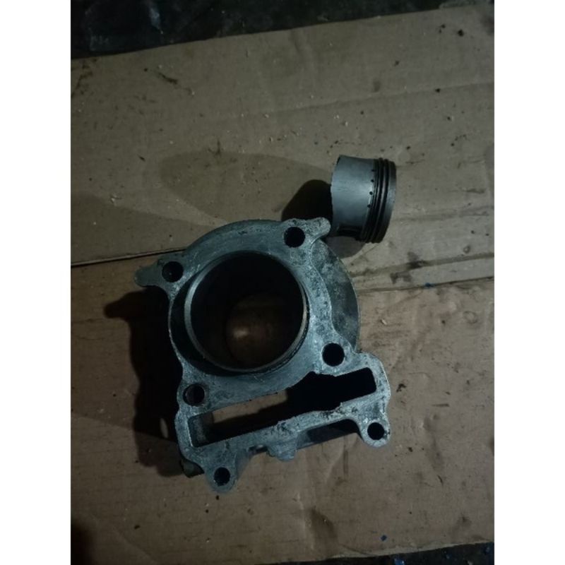 blok seher boring piston motor Yamaha Mio sporty / Mio soul Karbu / Fino Karbu Original Secend