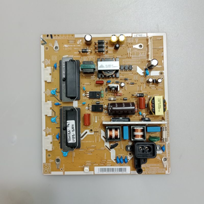 power supply tv TOSHIBA 24PB2E psu regulator mesin tv TOSHIBA
