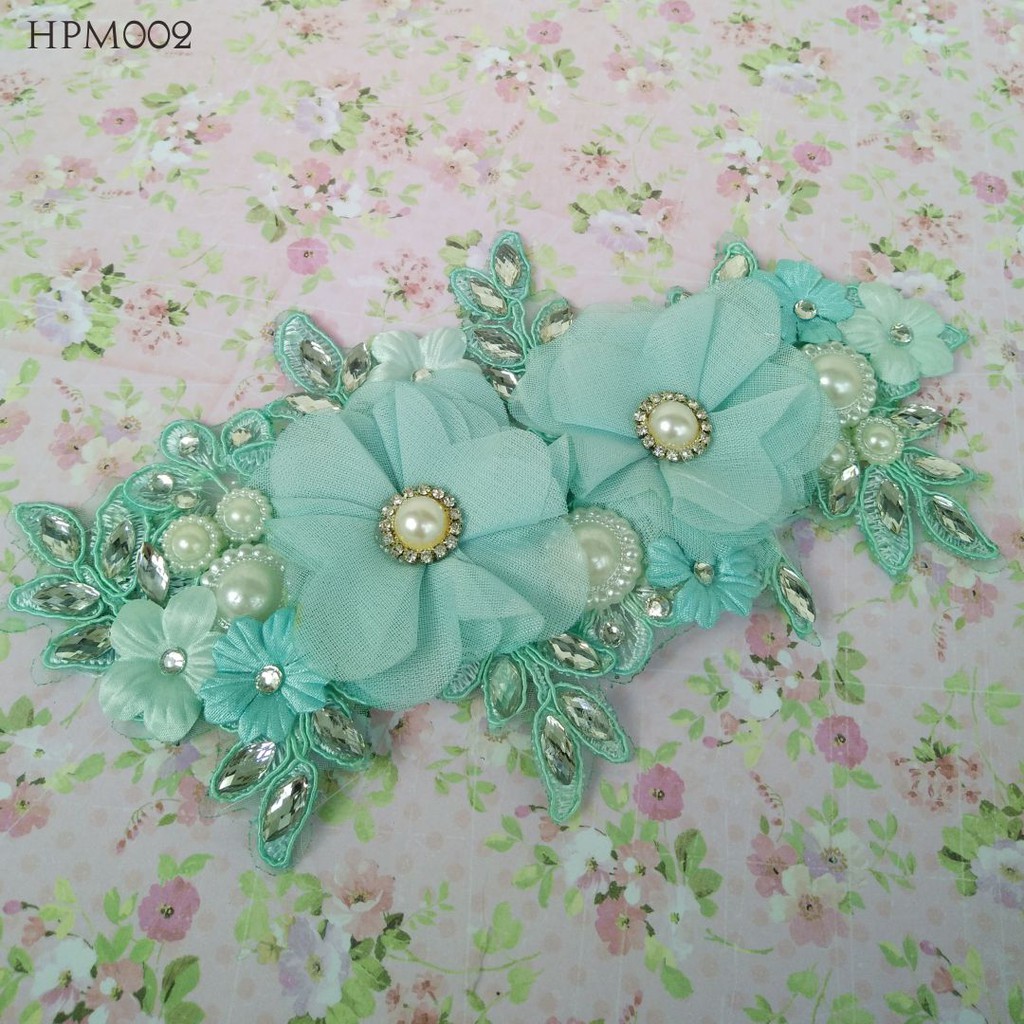 [BISA COD] HAIRPIECE WANITA HEADPIECE PENGANTIN AKSESORIS RAMBUT TOSCA HPM002