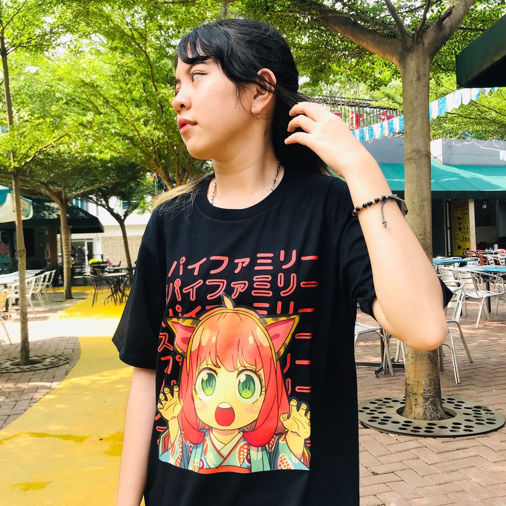 Tshirt Anya Kawaii Neko Anime Manga SPY x Family Unisex