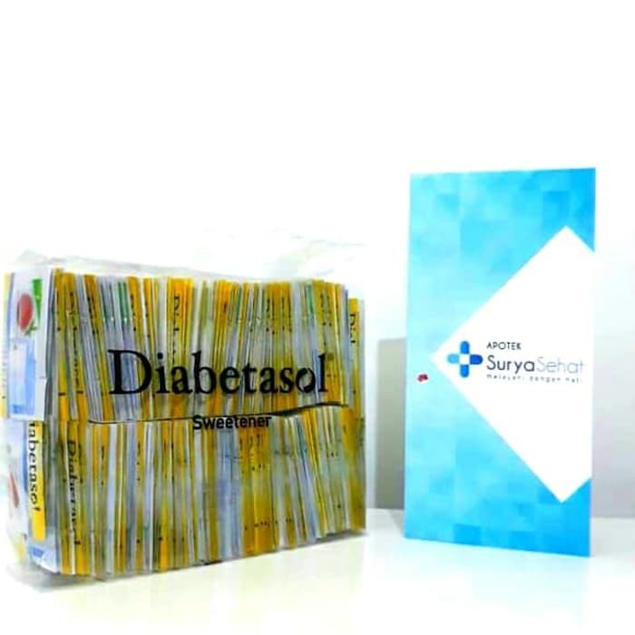 

DIABETASOL SWEETENER ISI 200 SACHET PEMANIS 0 KALORI