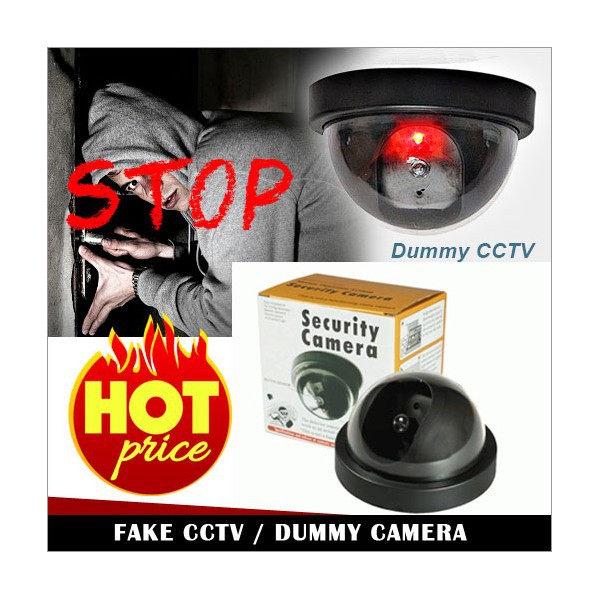 Dummy CCTV Fake Kamera Rekam Palsu Camera Replika Anti Maling