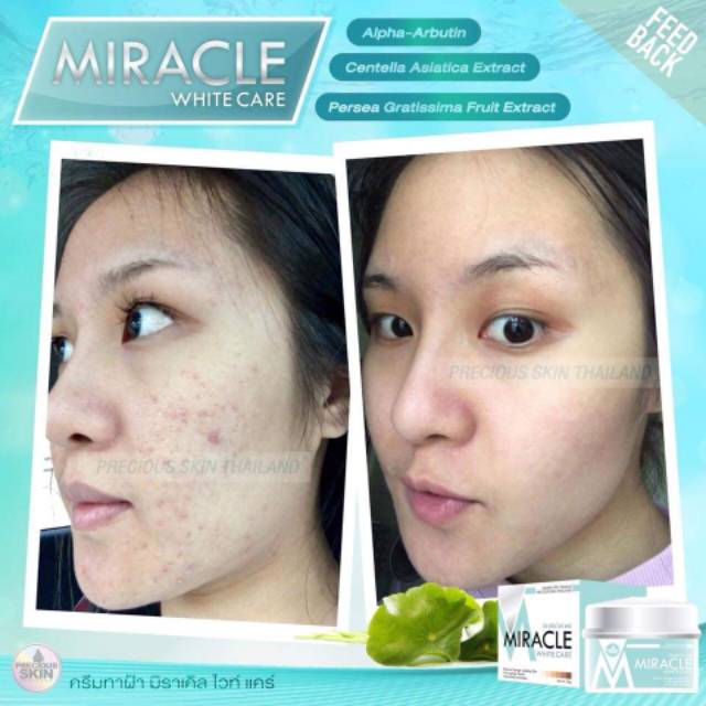 MIRACLE INSTENSIF WHITE CARE CREAM MUKA / KRIM WAJAH / KRIM MUKA / PEMUTIH WAJAH / PERAWATAN WAJAH