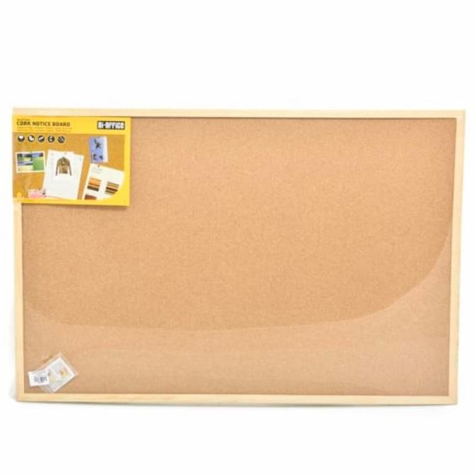 

Bi-Silque Cork Board Papan Buletin 90x60 Cm