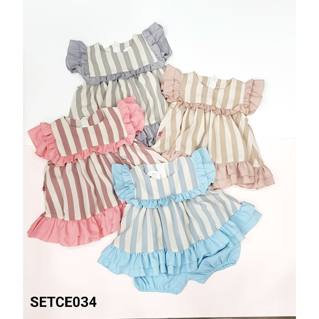 SETELAN BAJU ANAK PEREMPUAN IMPORT A10341