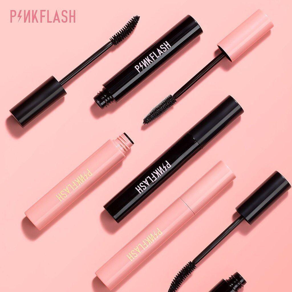 ✿ MADAME ✿PINKFLASH OILPROOF CURL MASCARA - LONG VOLUME MASCARA WATERPROOF BPOM