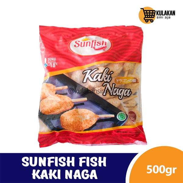 

Sunfish Fish Nugget Stick / Kaki Naga 500 Gram