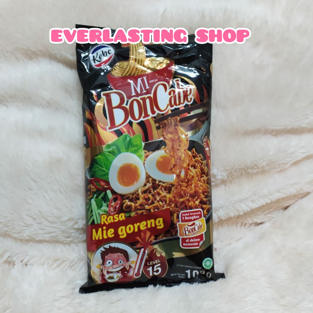 

Kobe Mi Bon Cabe Mie Bakmi Bakmie Hot Spicy Level 15 Goreng Boncabe Bubuk Cabai Ramen Ramyun Ramyeon