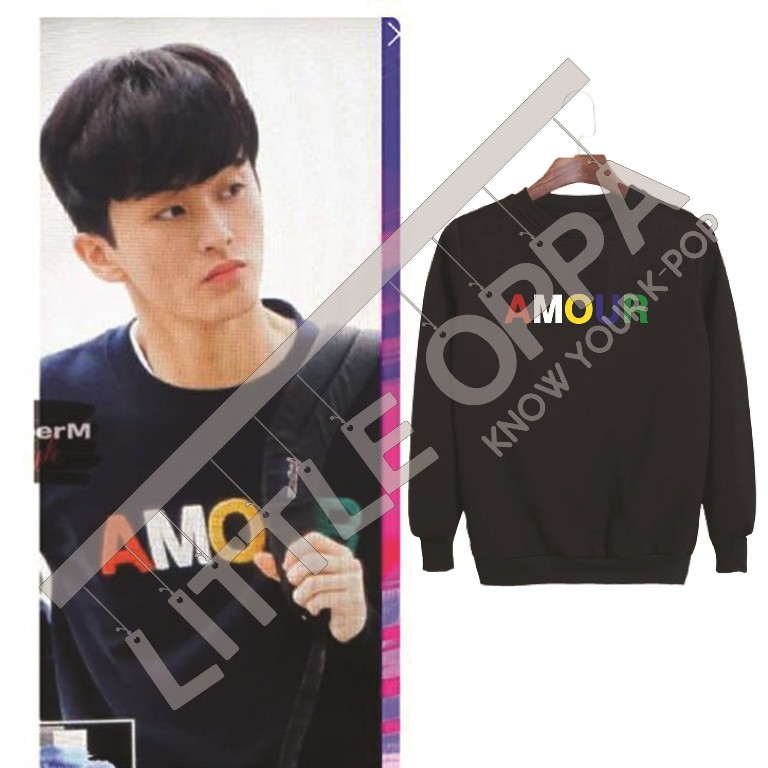 JACKET SWEATER KPOP IDOL FASHION N C T MARK AMOUR SWEATER