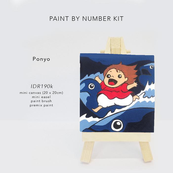 

Art / Ponyo Art Set / Ponyo Gift / Kanvas Lukis