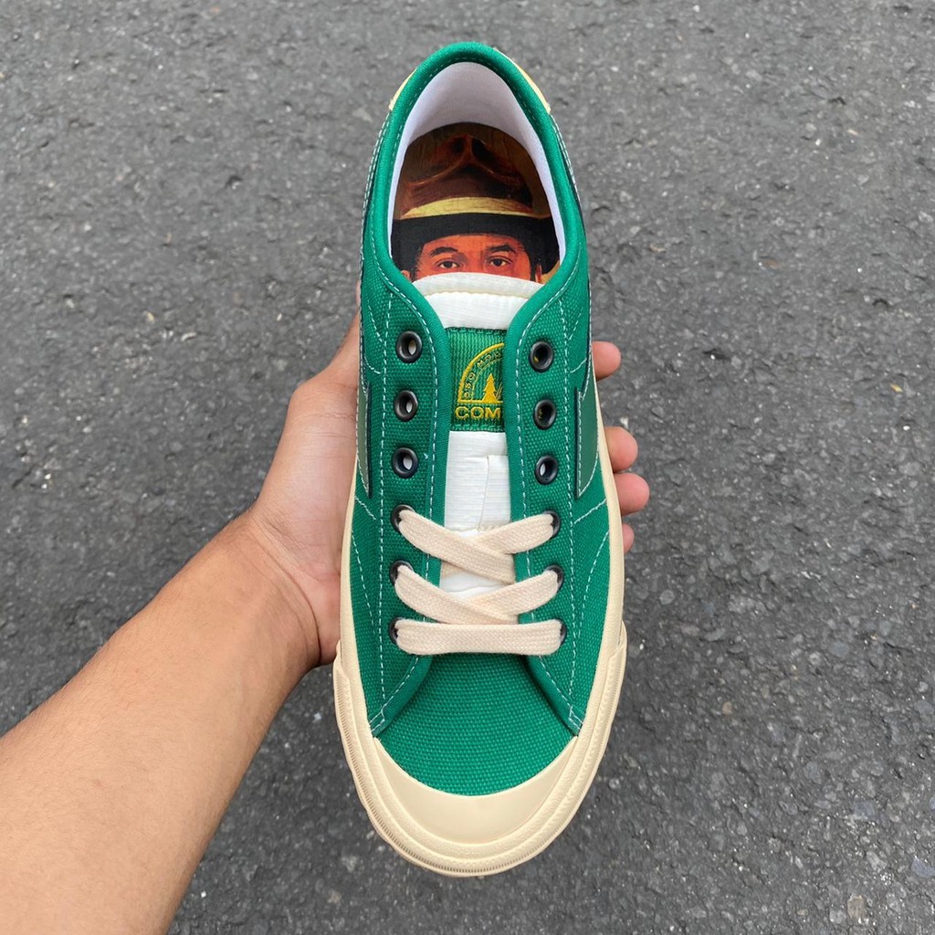 Sepatu Pria Compass series (Hi/Low) Green and Brown Colours with BBQ Mountain Boys-4