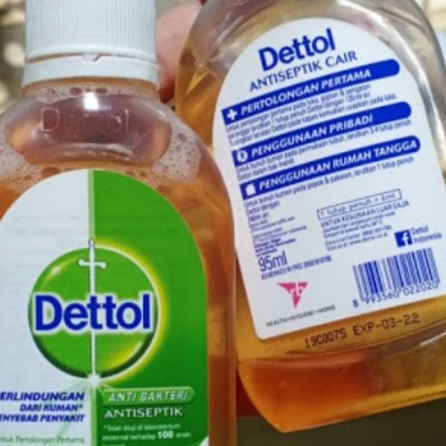 Dettol 95 ML, Dettol Antiseptik Cair