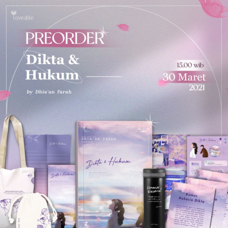 Pre Order Novel Dikta Hukum By Dhia An Farah Shopee Indonesia