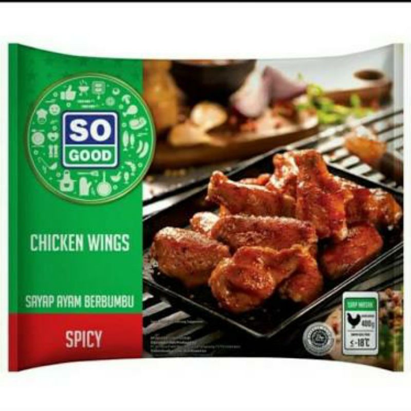 So Good Chicken Wings 400 gram