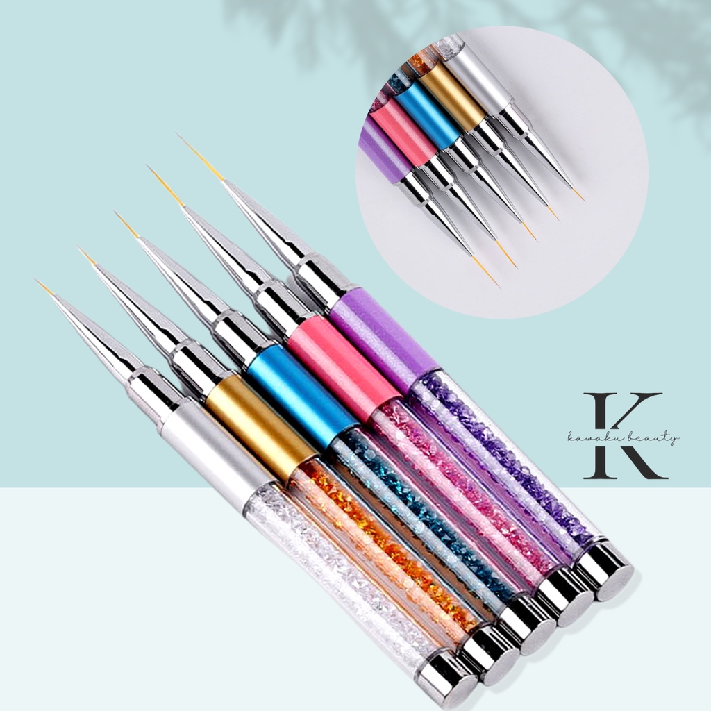 Brush Liner Balls Satuan Kuas Nail Art