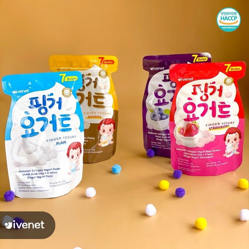 Ivenet Finger Yogurt - 20gr (7m+)