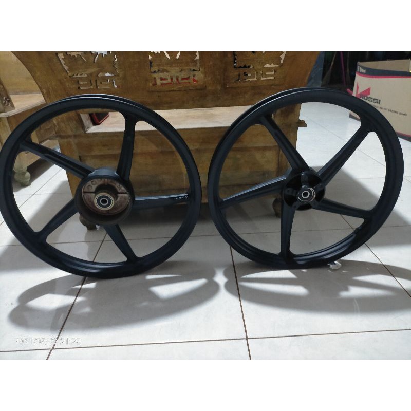velg racing palang 5 untuk Supra x lama, Supra fit lama depan lubang cakram 5 UK velg 140/160x17