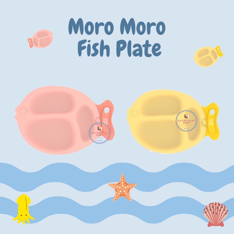 Moro-Moro Small Fish Plate - Piring Makan Anak Bayi