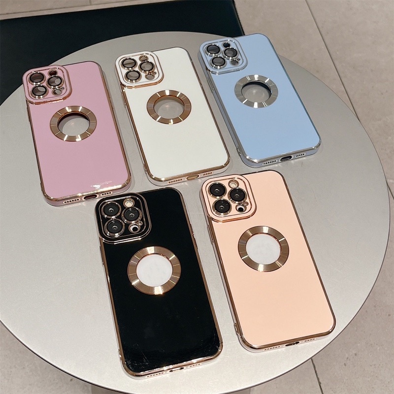 Softcase Premium Candy LOGO super mewah Iphone 13 promax,Iphone XR,Iphone X,XS