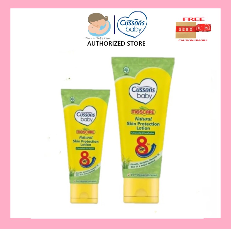 [BPOM] CUSSONS BABY MOSCARE / 100gr / 50gr / CITRONELLA &amp; EUCALYPTUS / KRIM ANTI NYAMUK