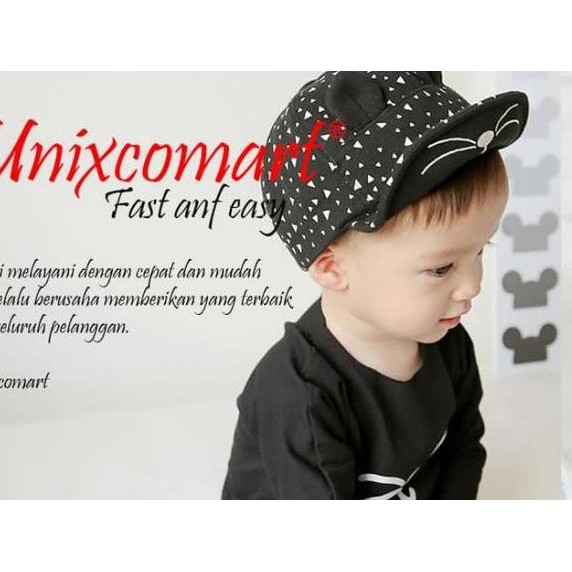 Langsung Klik Beli Topi Bayi Topi Anak Topi Anak Bayi Cute Cat Hat On Shopee Indonesia