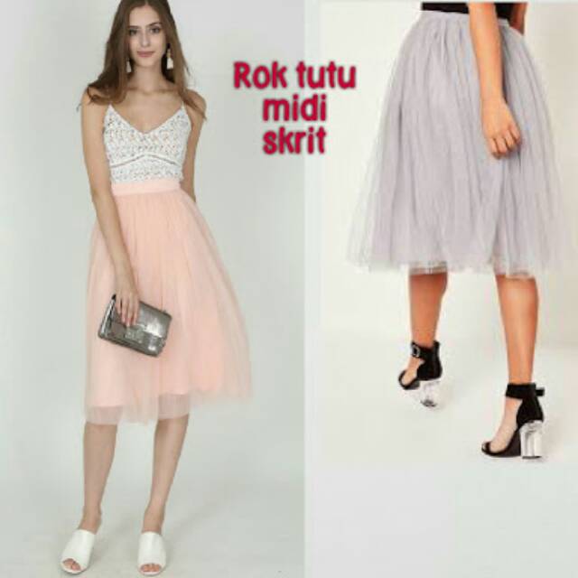 Rok Midi tutu seksi