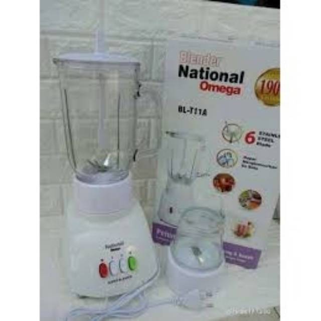 Blender National Omega Viva Bahan Kaca MX-T9GN/MX-11GN/MX ...