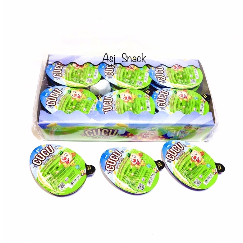 

CUCU Quackle Paste Pandan With Cereals Rasa Pandan Dengan Cereal ( 24 pcs x 15g )
