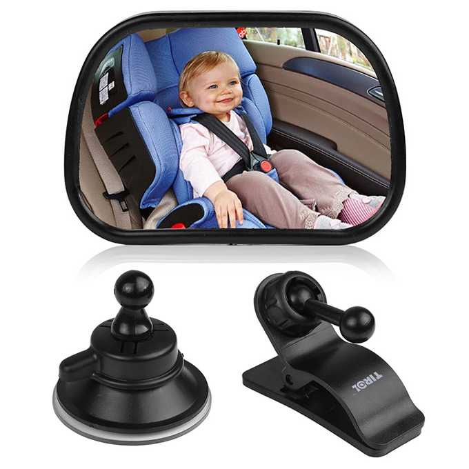 Tirol Kaca Spion Rear View Bayi - T22614-Hitam