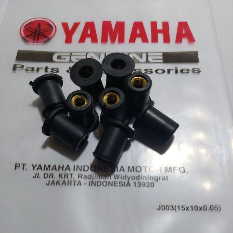 Mur Visor Nmax, Pcx,Aerox,Ninja All Wellnut Karet original