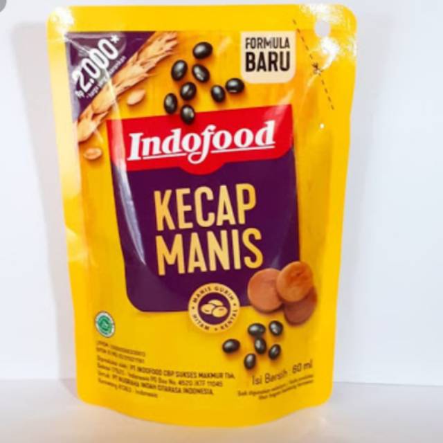 Kecap Manis Indofood 60ml Kemasn Refill