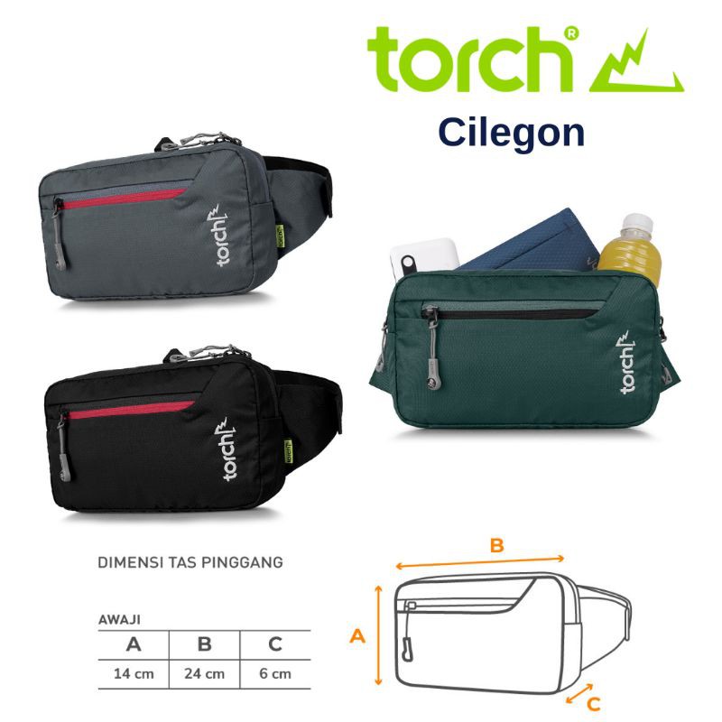 Torch Tas Pinggang Awaji Original 100%