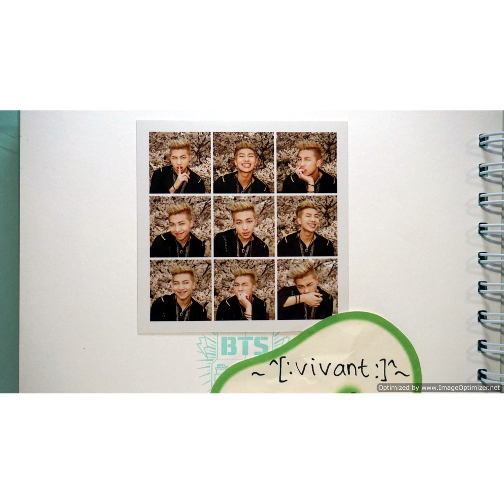 BTS - HYYH Pt. 1 Photocard (Taiwan) - Rap Monster